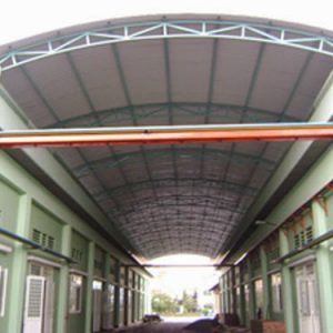 mái vòm sân thượng quận 5