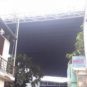 bạt kéo nhà xe