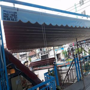 thi công mái hiên mái xếp di động bạt che bạt kéo bạt xếp giá rẻ quận 1 quận 1