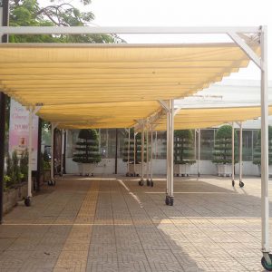 má bạt xếp vòm xếp nhà xe quận 10