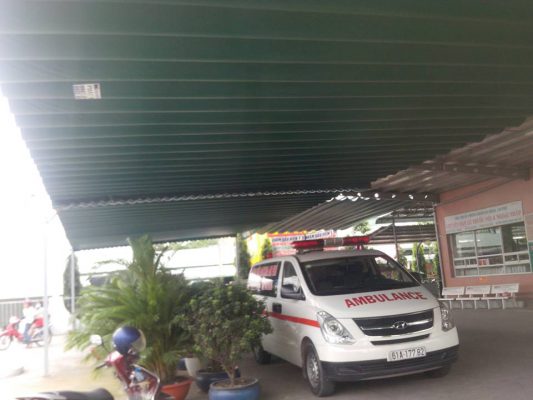 làm mái che khu công nghiệp