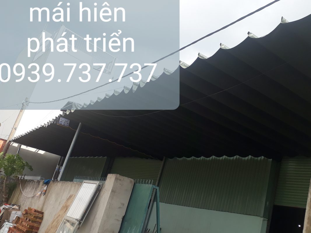 Mái Bạt Che, Mái Xếp Di Động Phát Triển Tại Sài Gòn, HCM Giá Rẻ – Uy tín