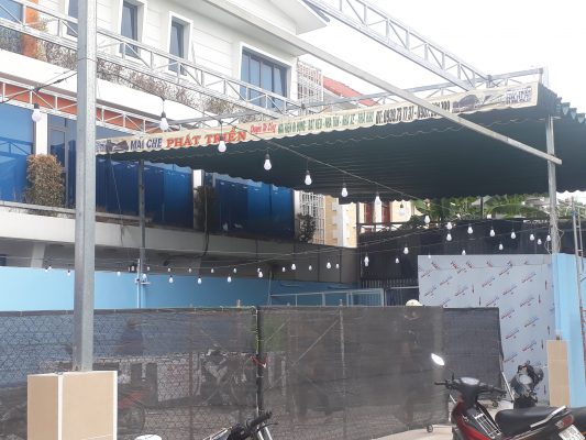 mái che di động hóc môn