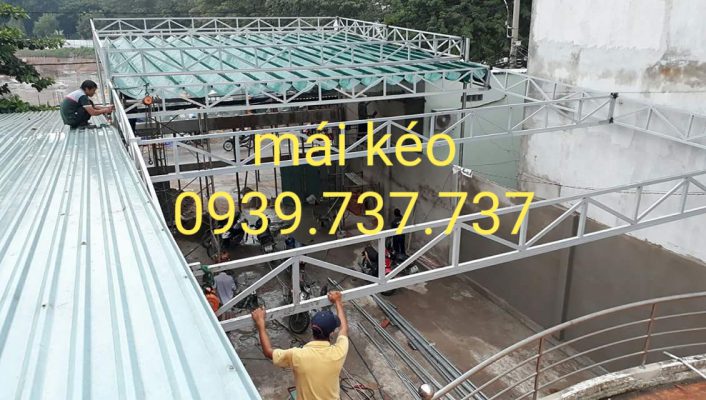 mái kéo che nắng bình chánh