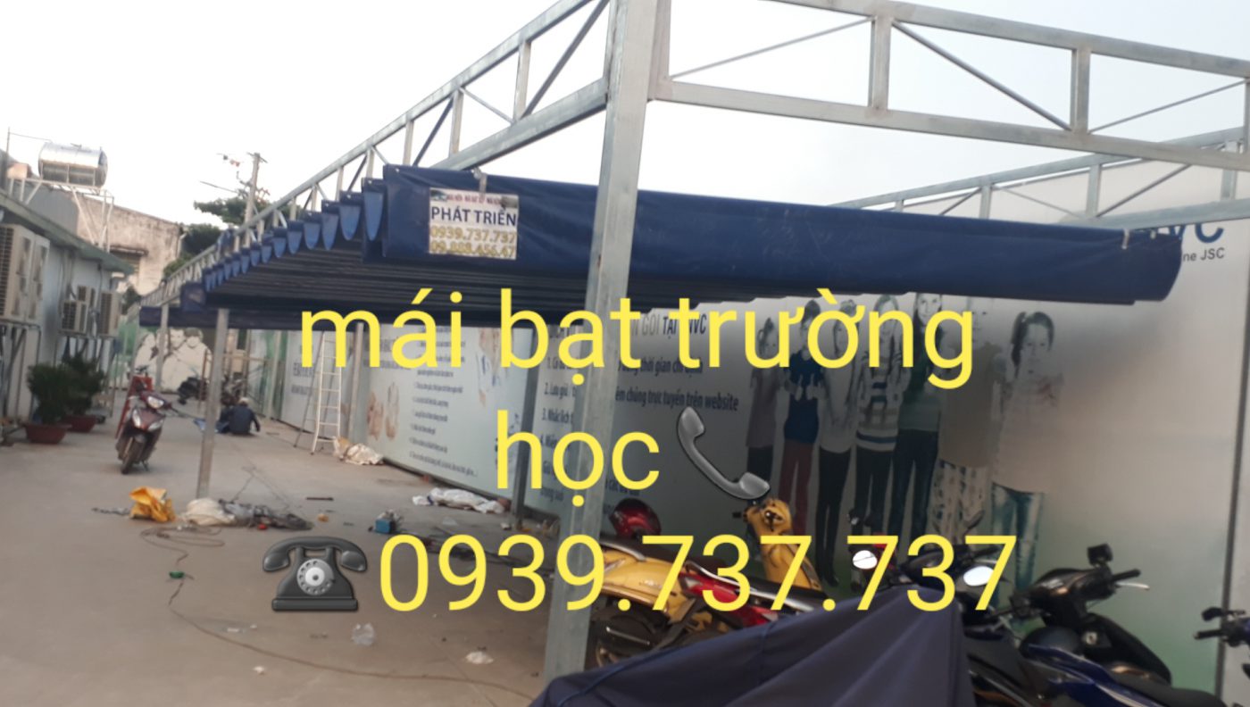 Mái Bạt Che, Mái Xếp Di Động Phát Triển Tại Sài Gòn, HCM Giá Rẻ – Uy tín