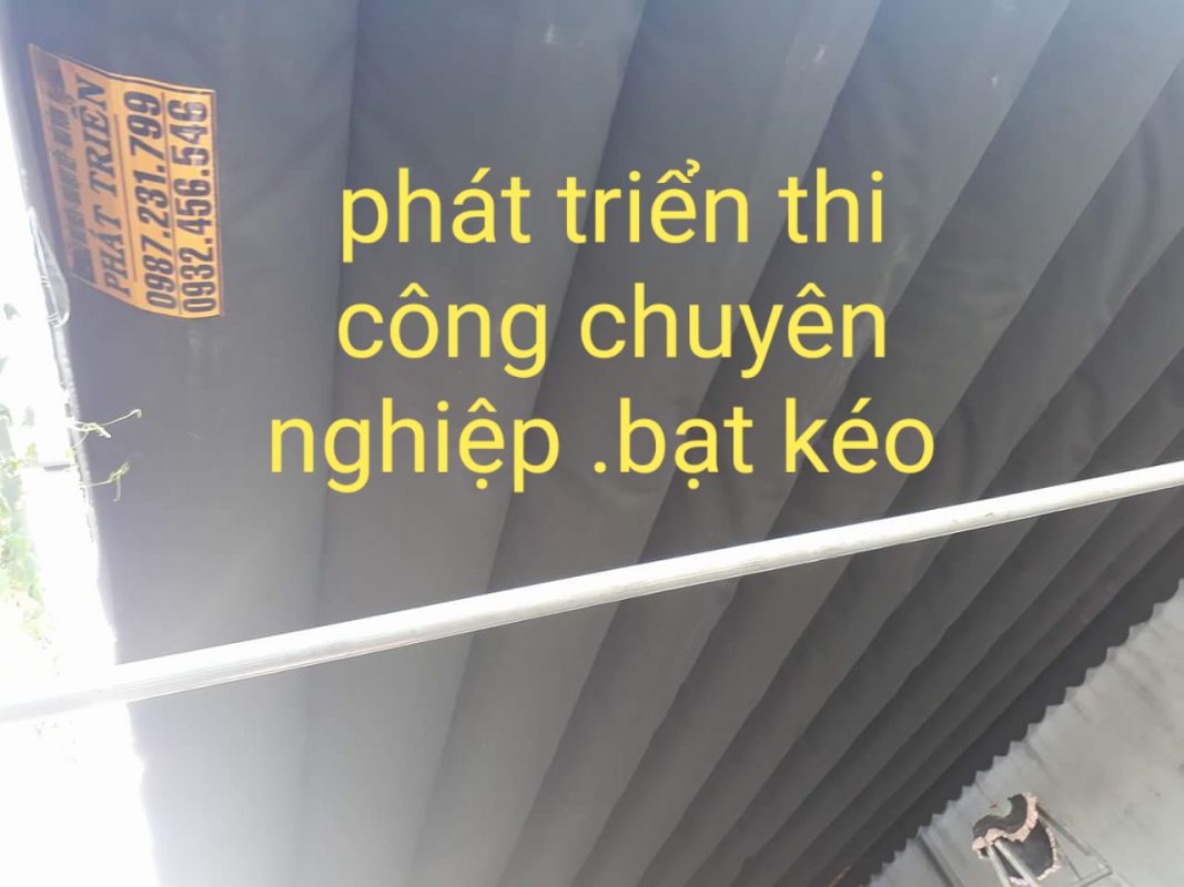 Mái Bạt Che, Mái Xếp Di Động Phát Triển Tại Sài Gòn, HCM Giá Rẻ – Uy tín