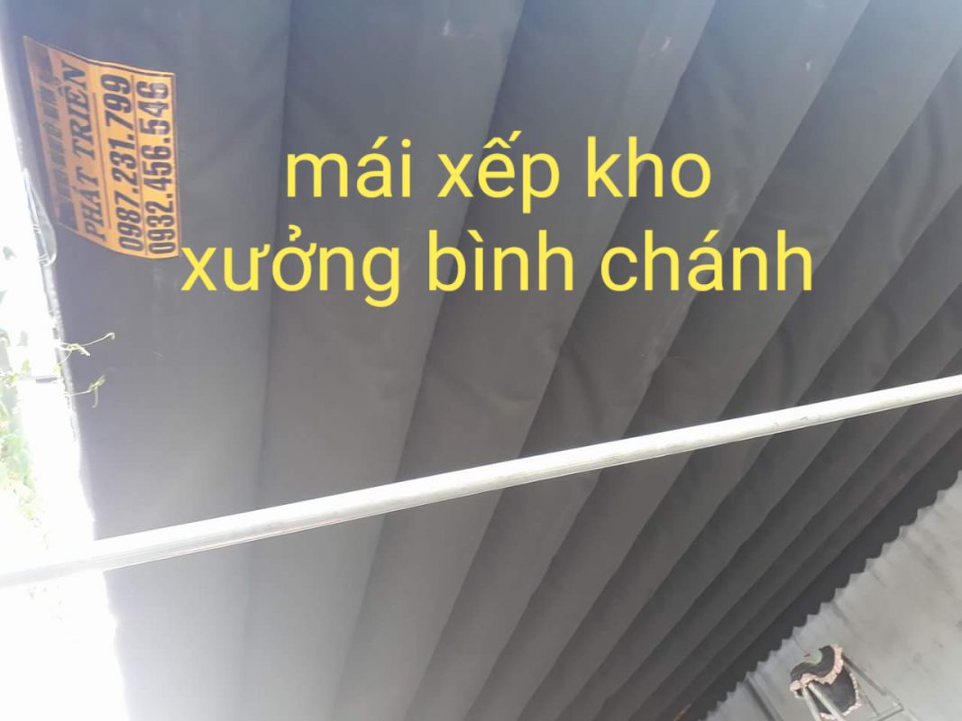 Mái Bạt Che, Mái Xếp Di Động Phát Triển Tại Sài Gòn, HCM Giá Rẻ – Uy tín