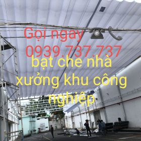 bạt che nhà xưởng khu công nghiệp HCM