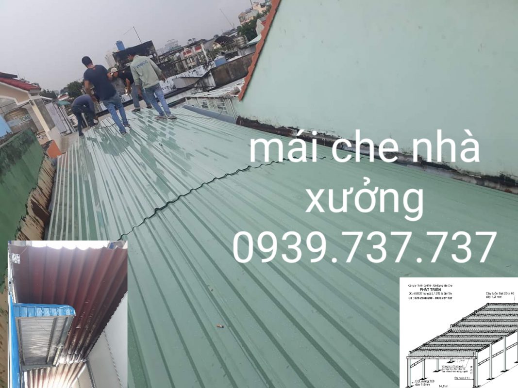 Mái Bạt Che, Mái Xếp Di Động Phát Triển Tại Sài Gòn, HCM Giá Rẻ – Uy tín