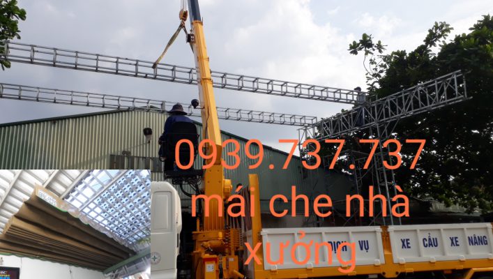 làm mái che nhà xưởng