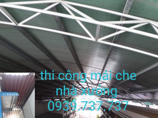 mái tôn nhà xưởng