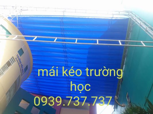 mái kéo trường học