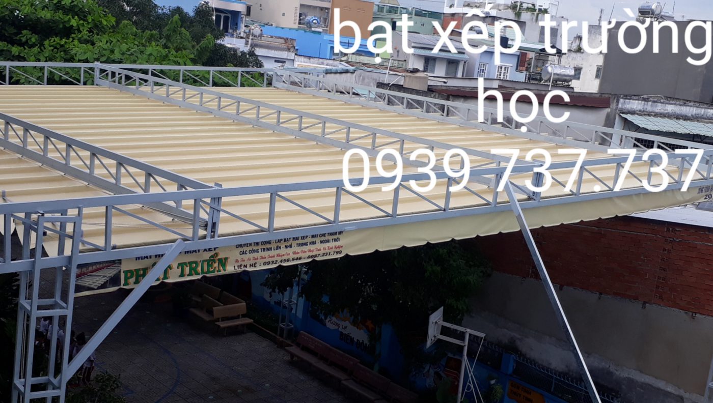 Mái Bạt Che, Mái Xếp Di Động Phát Triển Tại Sài Gòn, HCM Giá Rẻ – Uy tín