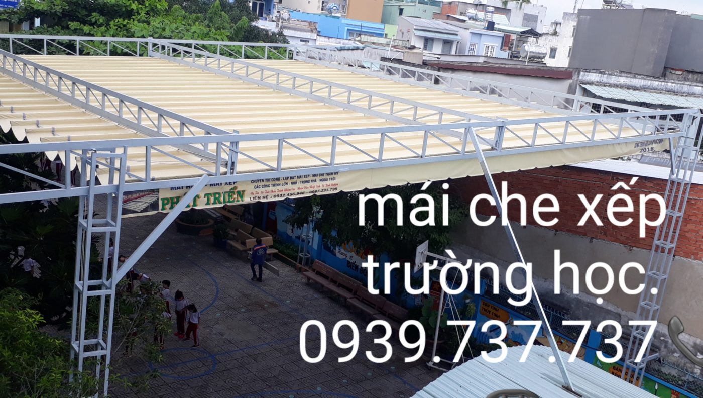 Mái Bạt Che, Mái Xếp Di Động Phát Triển Tại Sài Gòn, HCM Giá Rẻ – Uy tín