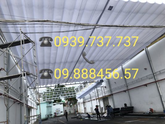 Mái hiên nhà xưởng tân bình