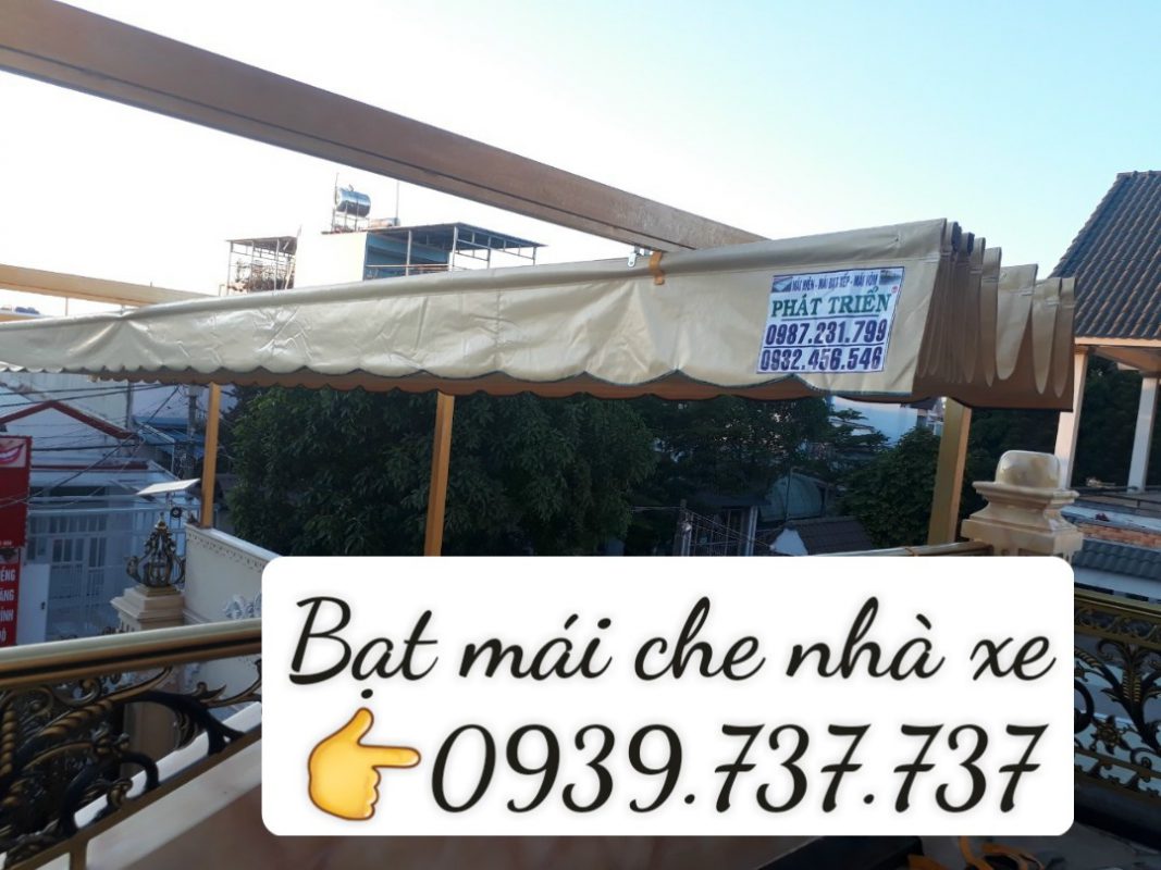 Mái Bạt Che, Mái Xếp Di Động Phát Triển Tại Sài Gòn, HCM Giá Rẻ – Uy tín