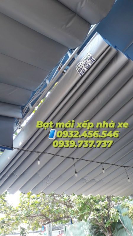 Mái Bạt Che, Mái Xếp Di Động Phát Triển Tại Sài Gòn, HCM Giá Rẻ – Uy tín
