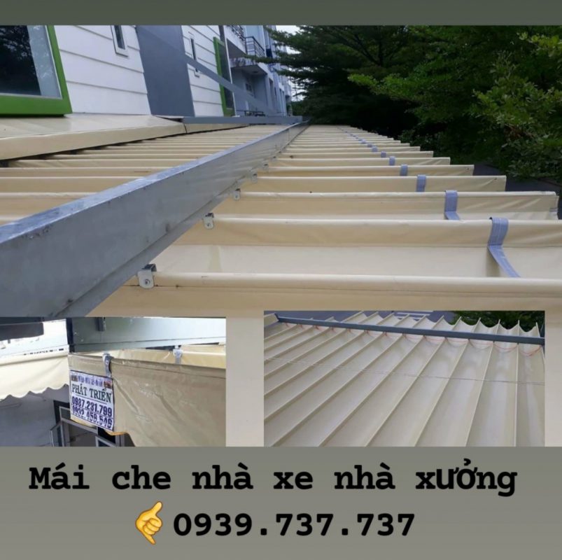 Mái Bạt Che, Mái Xếp Di Động Phát Triển Tại Sài Gòn, HCM Giá Rẻ – Uy tín